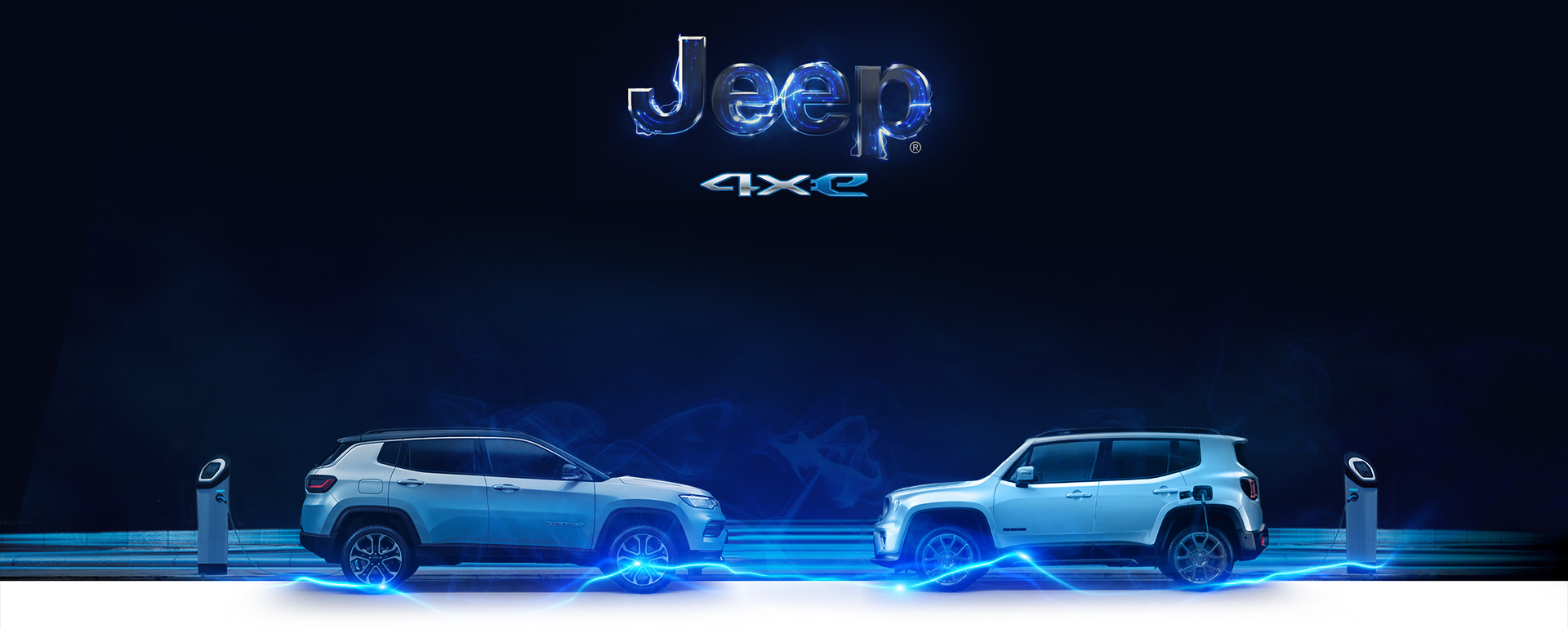 Jeep 4xe Plug-in Hybrid Renegade e Compass
