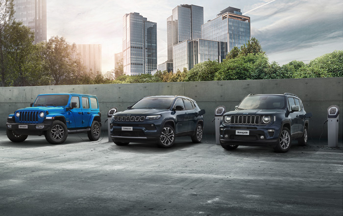 SUV Ibridi Renegade e Compass 4xe