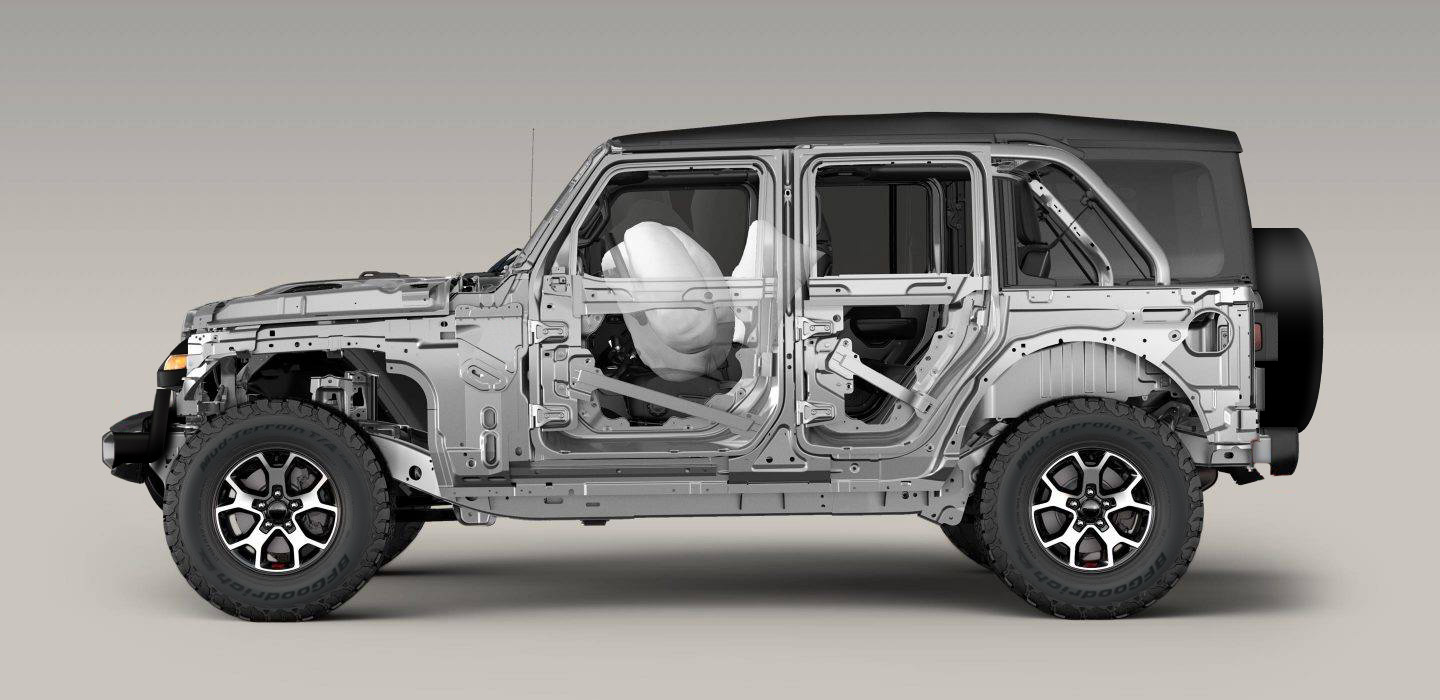 Der neue Jeep® Wrangler Sicherheit