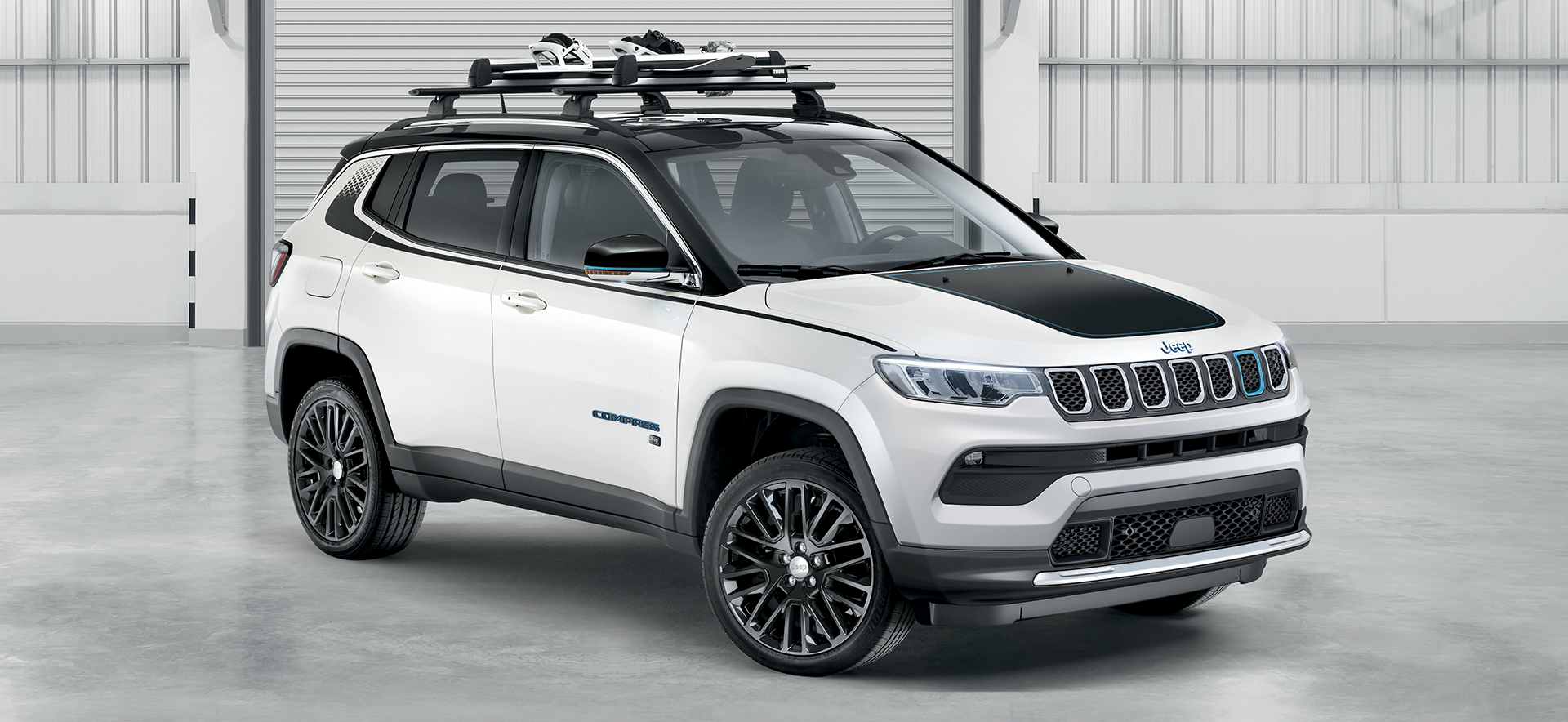 Accessori Jeep® Compass e-Hybrid: barre trasversali - Jeep