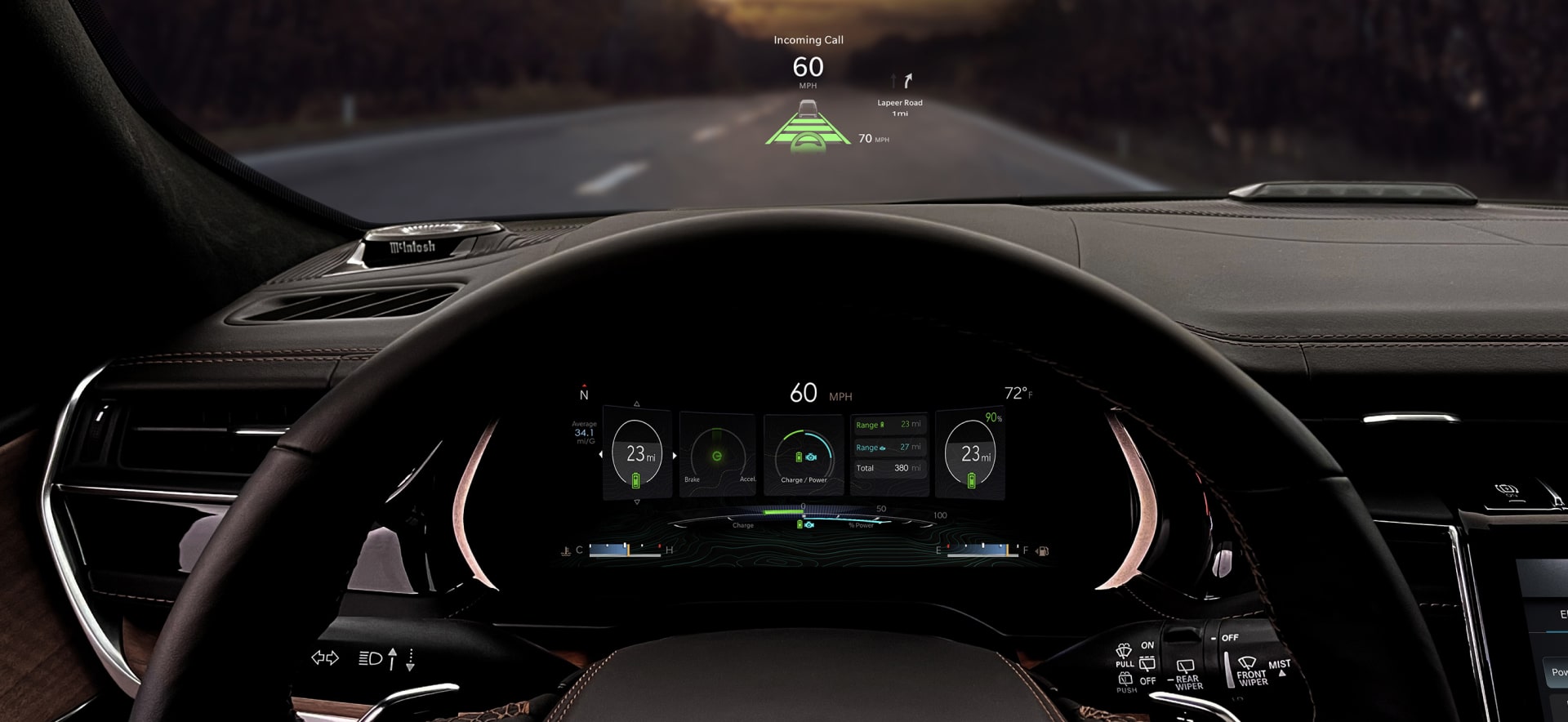 HEAD UP DISPLAY