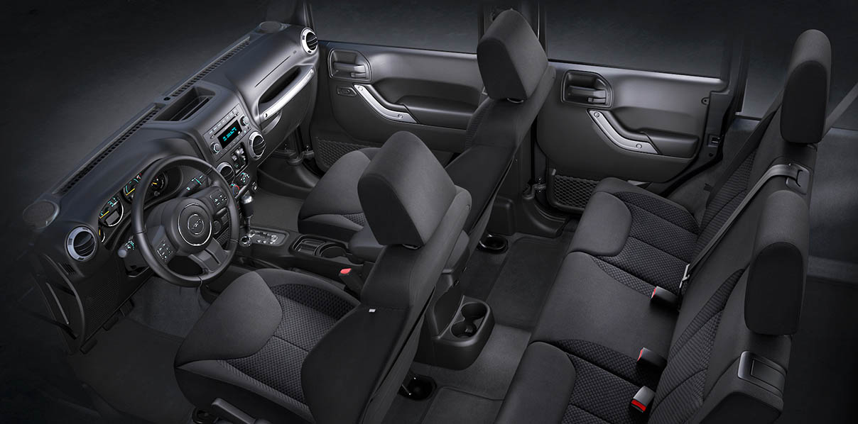 Jeep Wrangler Unlimited Interieur