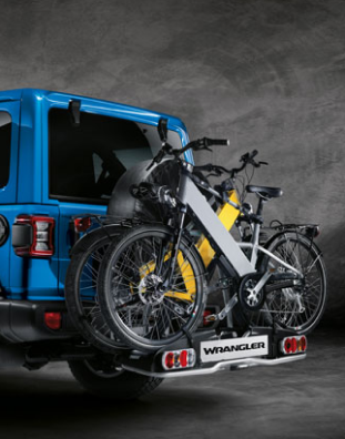 Jeep® Wrangler Termica: carrello portabici - Jeep®